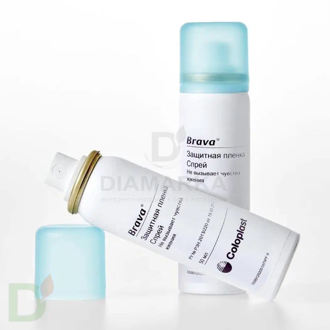 Пленка защитная Колопласт Брава, спрей 50 мл.