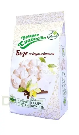 Безе без сахара Умные сладости Ваниль 70гр. в Санкт-Петербурге