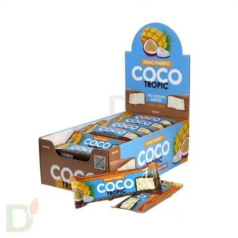 Батончик глазированный Snaq Fabriq Манго-маракуйя 40гр в Санкт-Петербурге