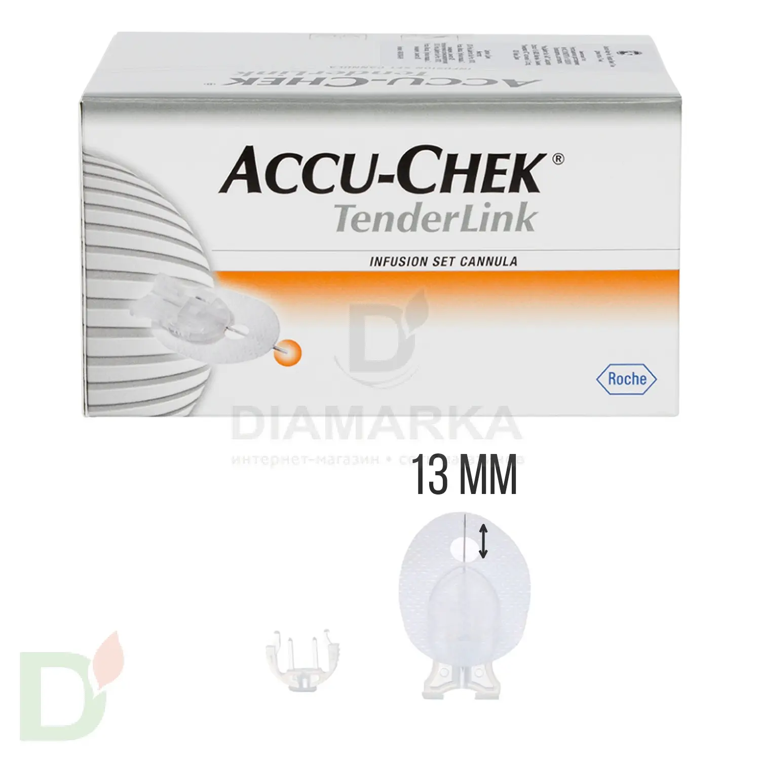 Акку-Чек ТендерЛинк, игла 13 мм, 1 шт. в Санкт-Петербурге