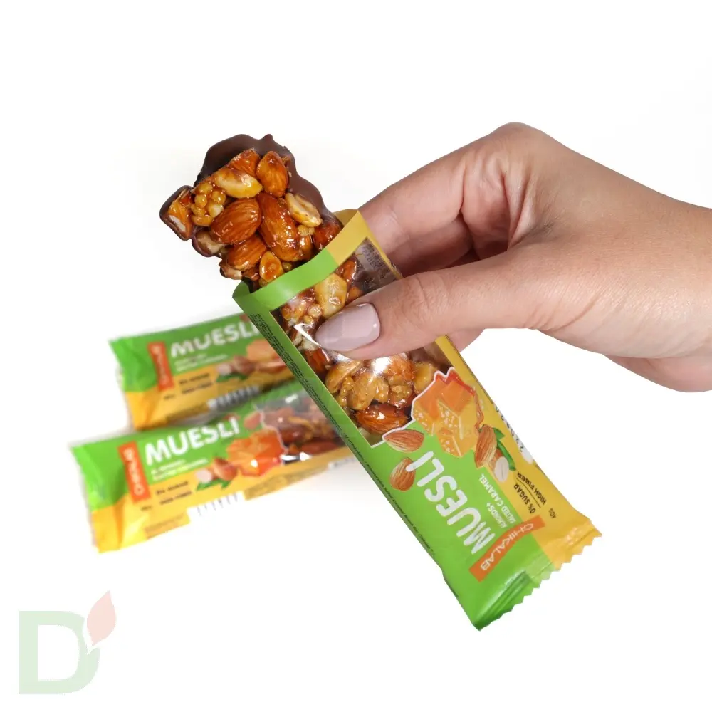 Батончик мюсли CHIKALAB миндальный с соленой карамелью 40 гр. в Санкт-Петербурге