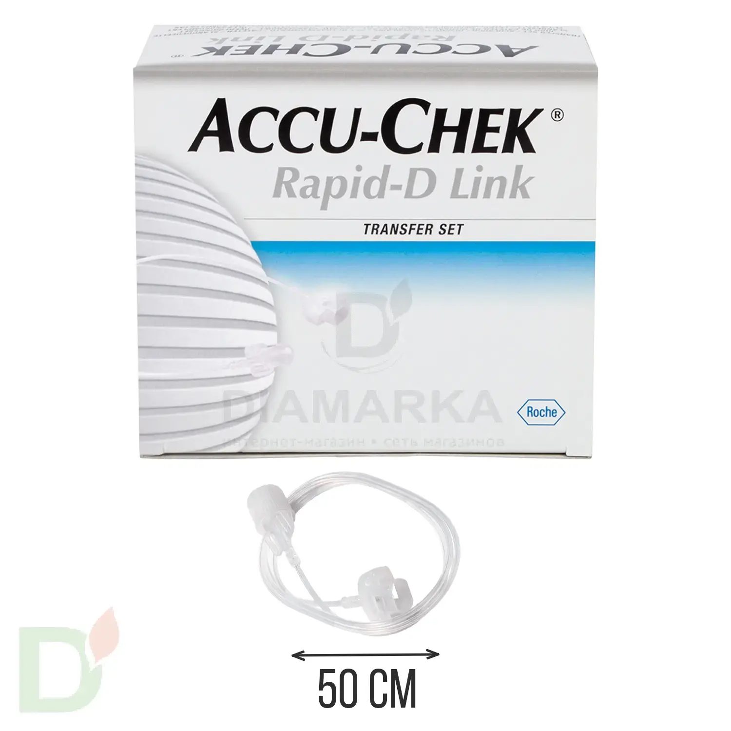 Удлинитель системы Акку-Чек Репид-Д Линк, 50 см, 1 шт.