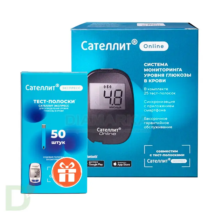 Глюкометр Сателлит Онлайн в Санкт-Петербурге