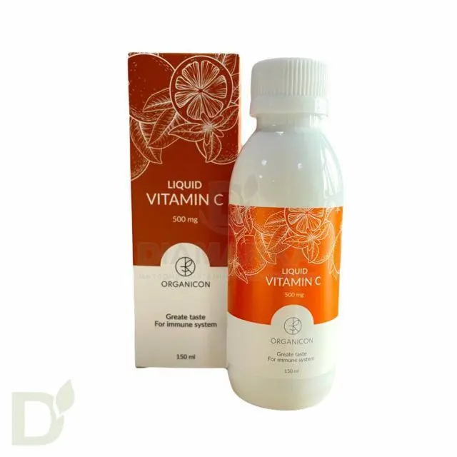 Витамины Liquid ORGANICON Vitamin C 500 мг, 150мл в Санкт-Петербурге