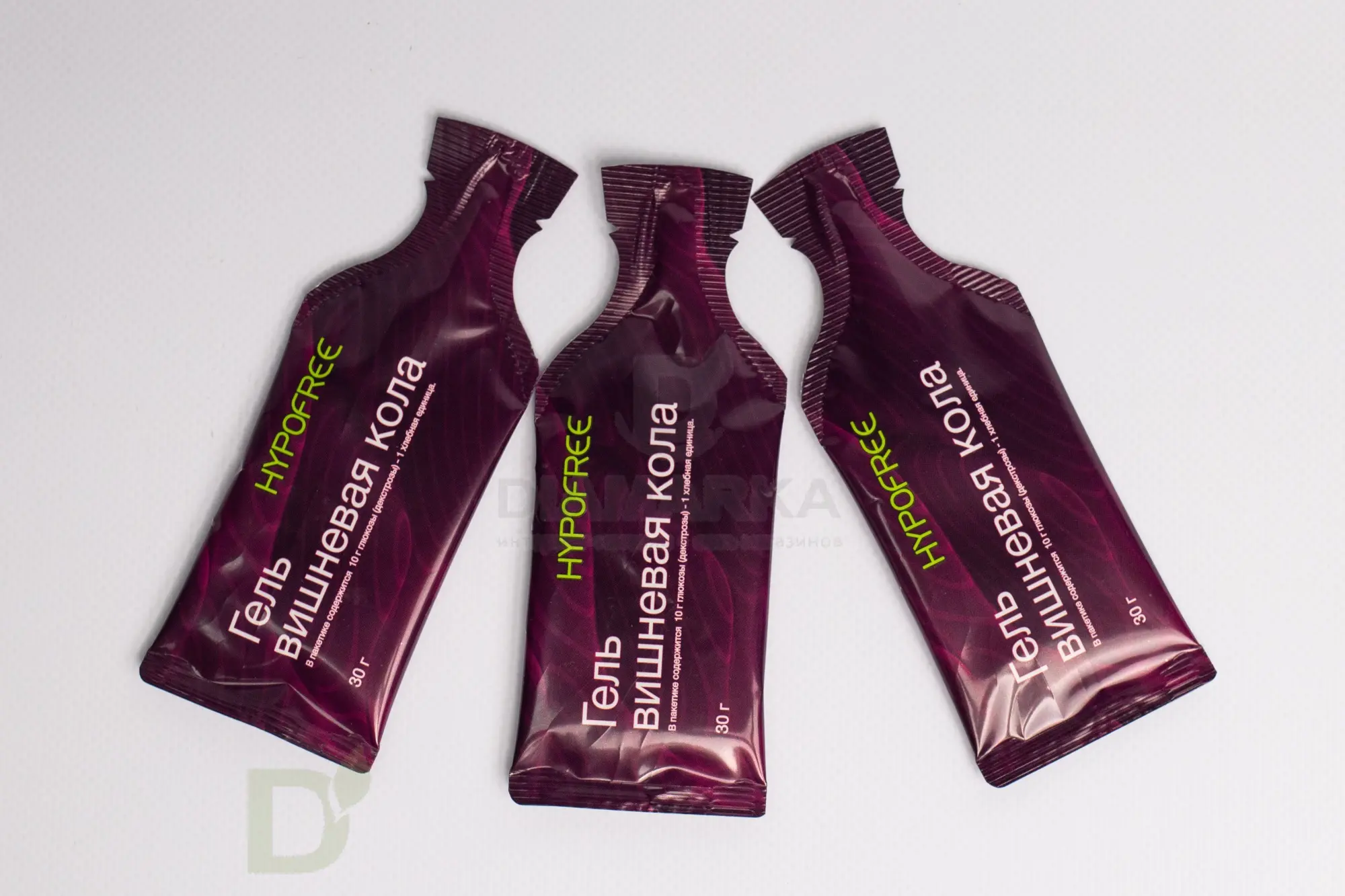 Гель HYPOFREE DIAMARKA 1ХЕ Вишневая Кола, мягкая упаковка, 10 саше по 30мл в Санкт-Петербурге