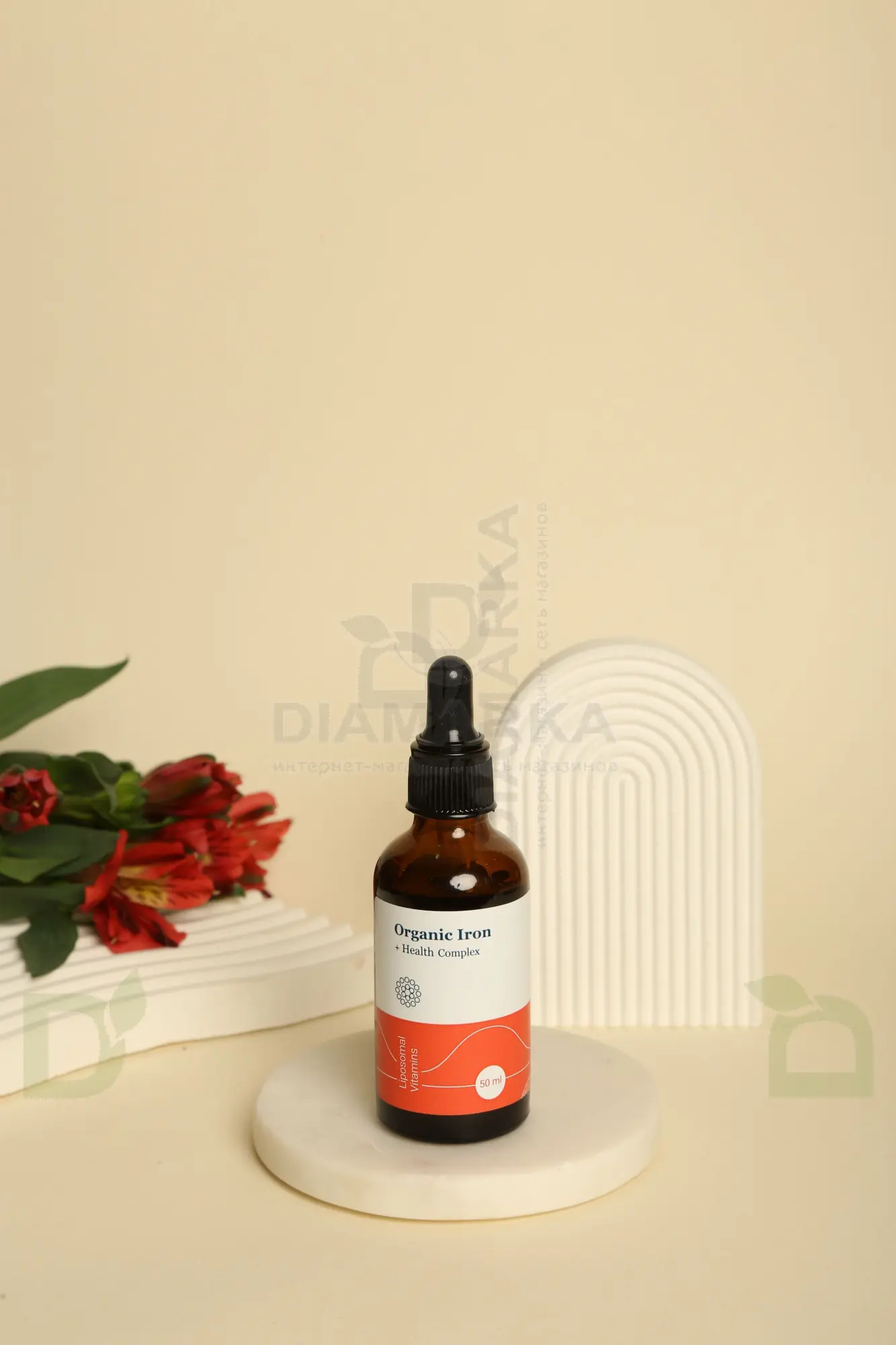 Витамины Liposomal Vitamins ORGANIC IRON 50мл флакон в Санкт-Петербурге