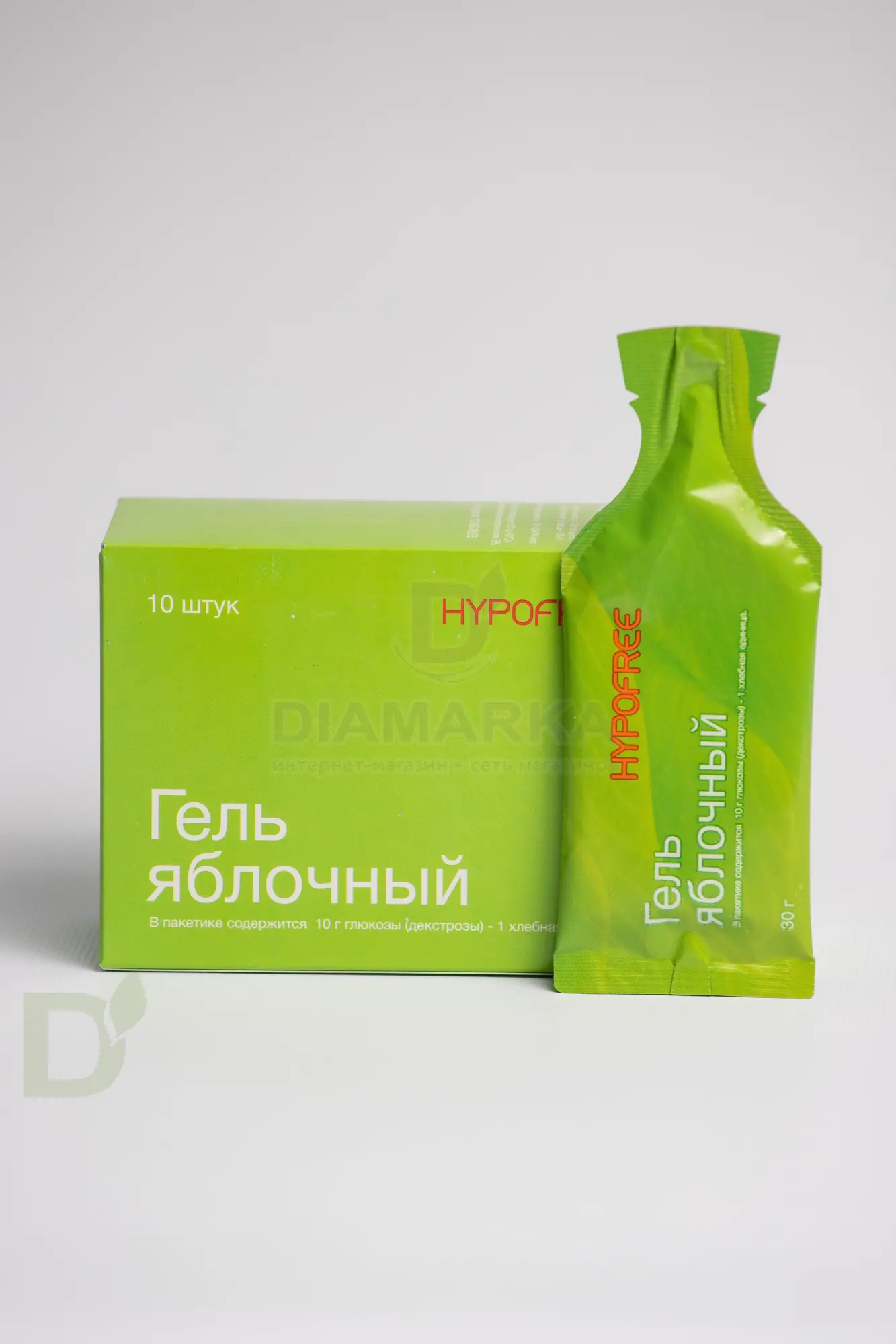 Гель HYPOFREE 1ХЕ Яблоко, мягкая упаковка, 30мл в Санкт-Петербурге