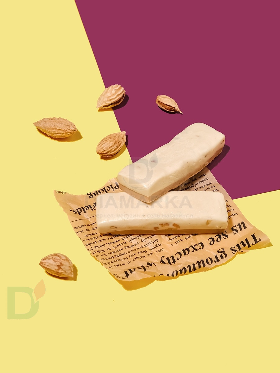 Батончик протеиновый FitnesShock Карамельный мусс с миндалем 40гр. в Санкт-Петербурге