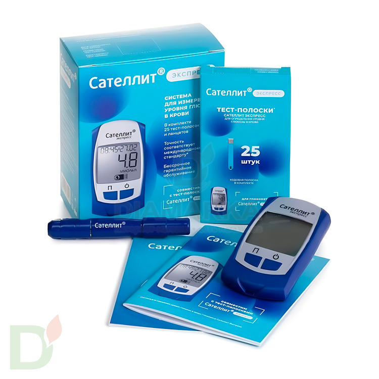 Глюкометр Сателлит Экспресс в Санкт-Петербурге