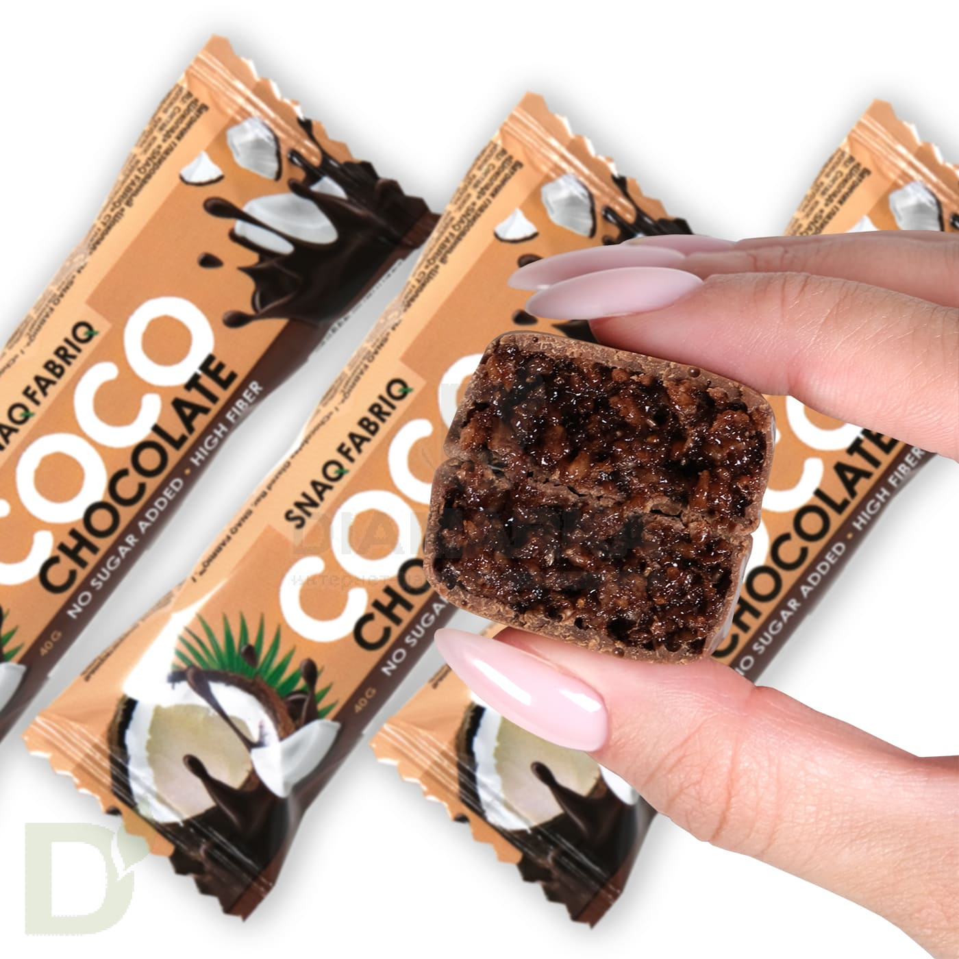 Батончик глазированный Snaq Fabriq Шоколад 40гр в Санкт-Петербурге