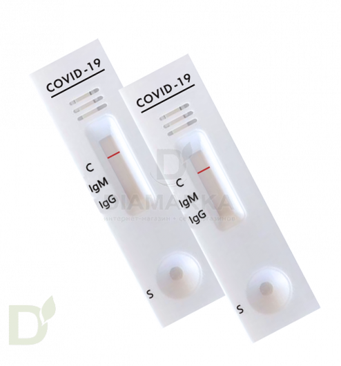 Экспресс тесты Dixion для выявления антител IgM/IgG к коронавирусу COVID 19, 25 штук