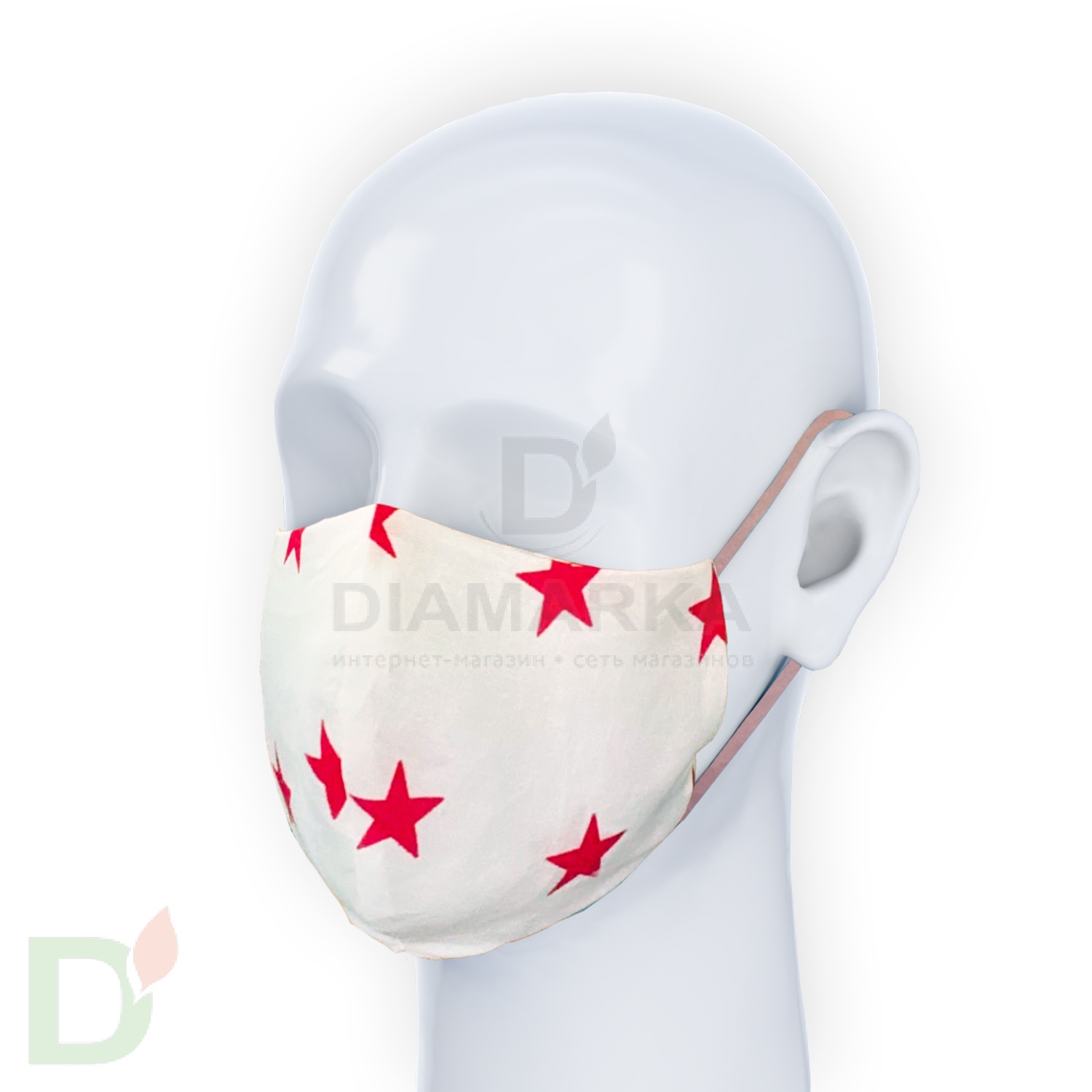 Маска защитная многоразовая Цветная