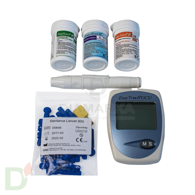 Биохимический анализатор ИзиТач (EasyTouch GCU) (глюкоза, холестерин и мочевая кислота в крови) в Санкт-Петербурге