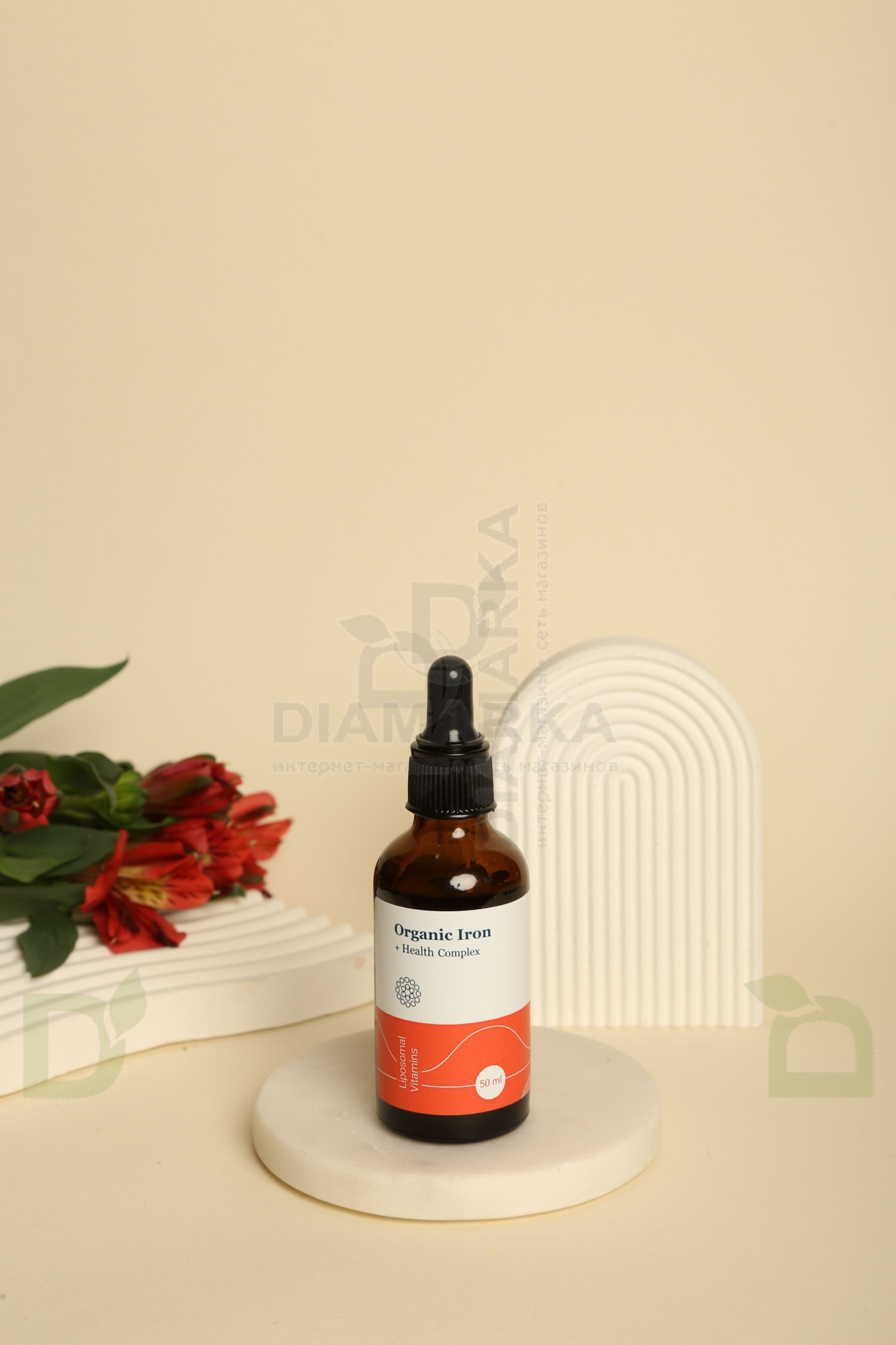 Витамины Liposomal Vitamins ORGANIC IRON 50мл флакон в Санкт-Петербурге