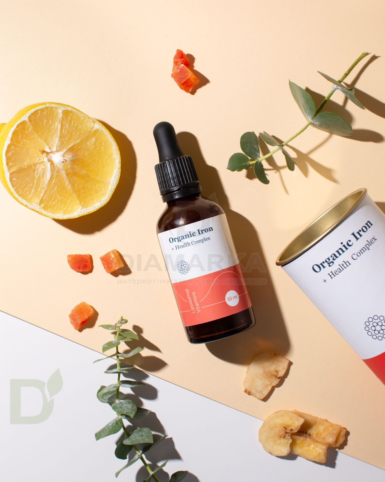 Витамины Liposomal Vitamins ORGANIC IRON 50мл флакон в Санкт-Петербурге