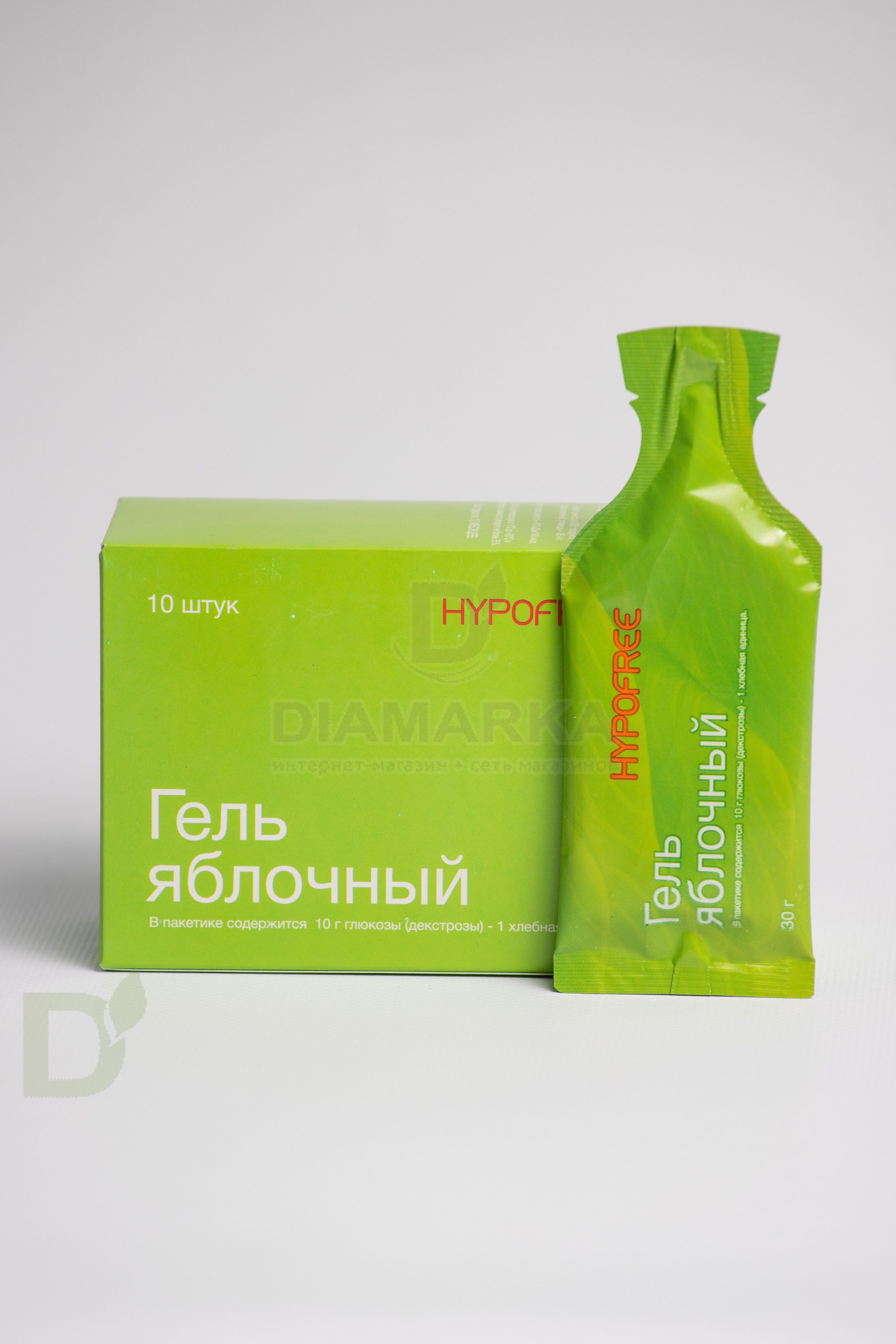 Гель HYPOFREE 1ХЕ Яблоко, мягкая упаковка, 30мл в Санкт-Петербурге