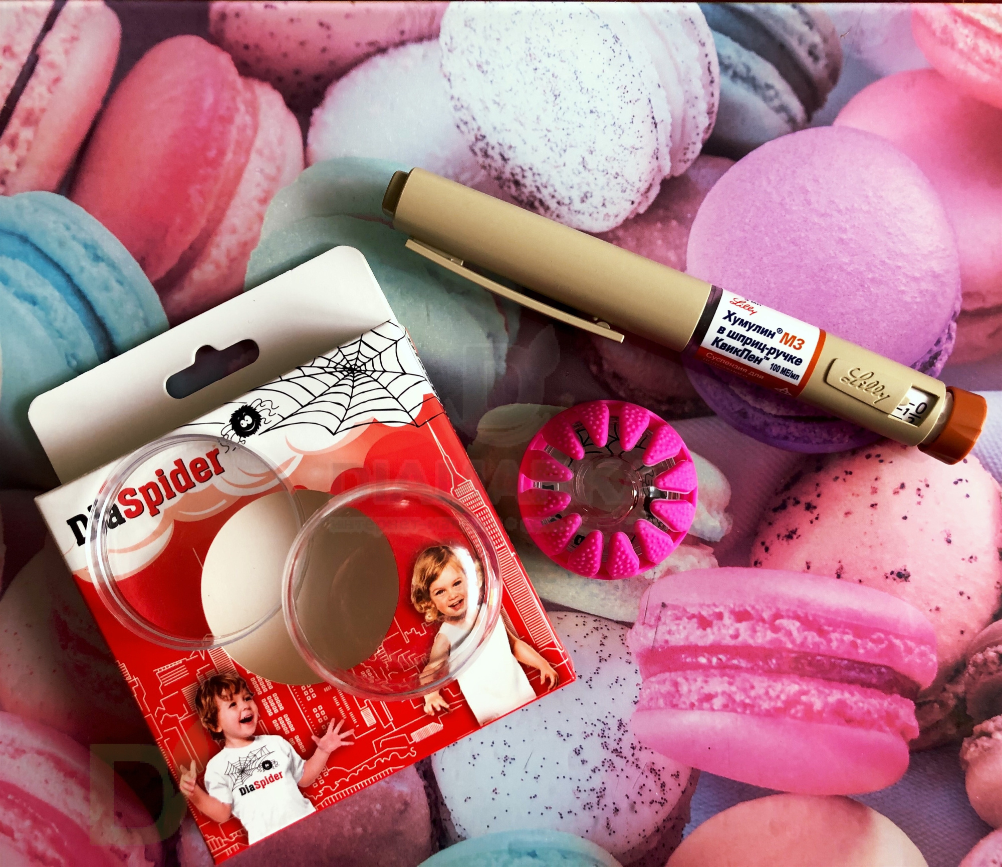 Насадка DiaSpider для инсулиновой шприц-ручки