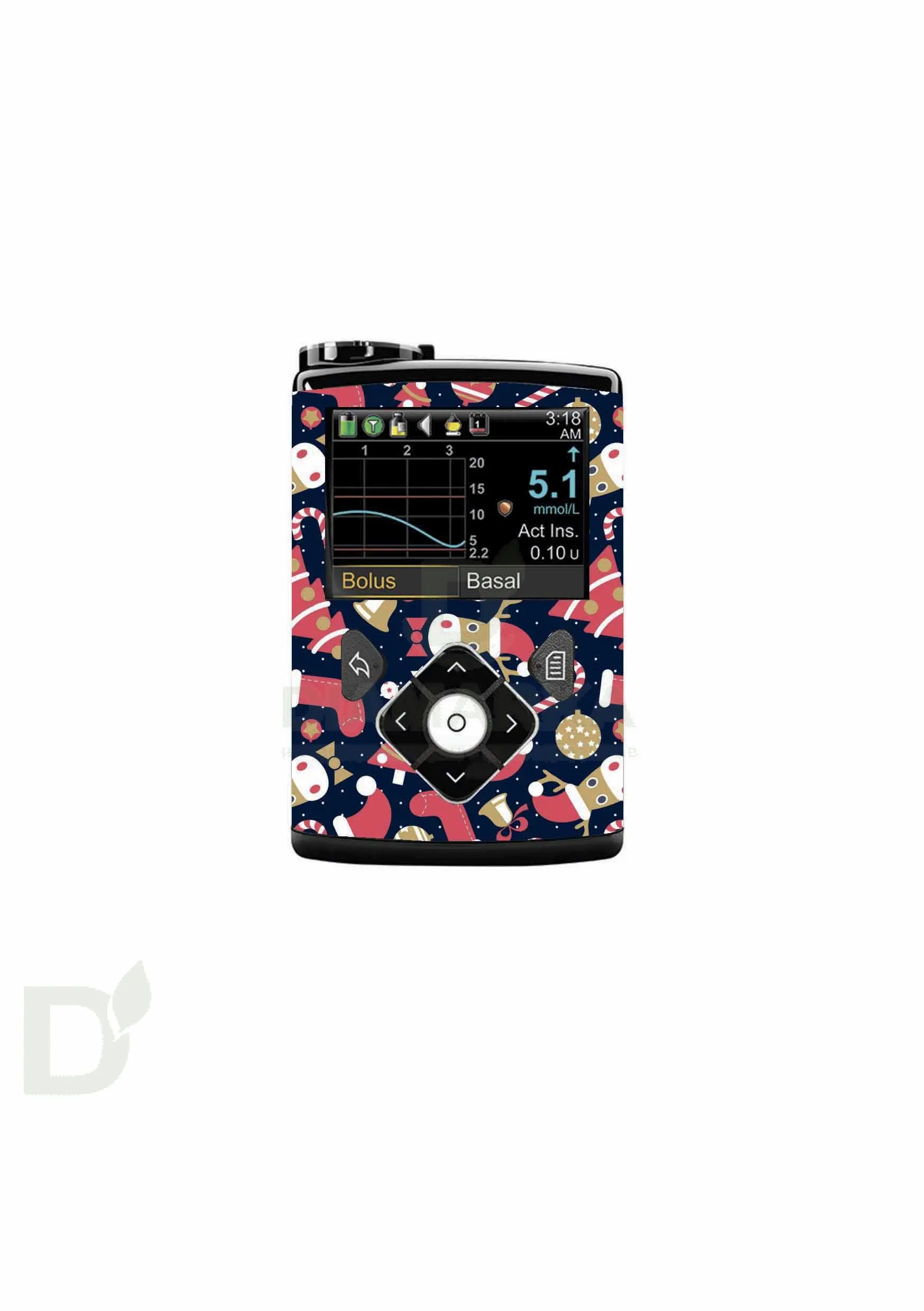 Наклейка на инсулиновую помпу Медтроник 640G, 720G, 740G и 780G