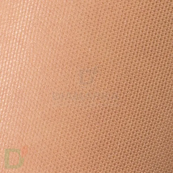 Чулки компрессионные прозрачные JW-212, 1 класс компрессии, Бежевые / Черные