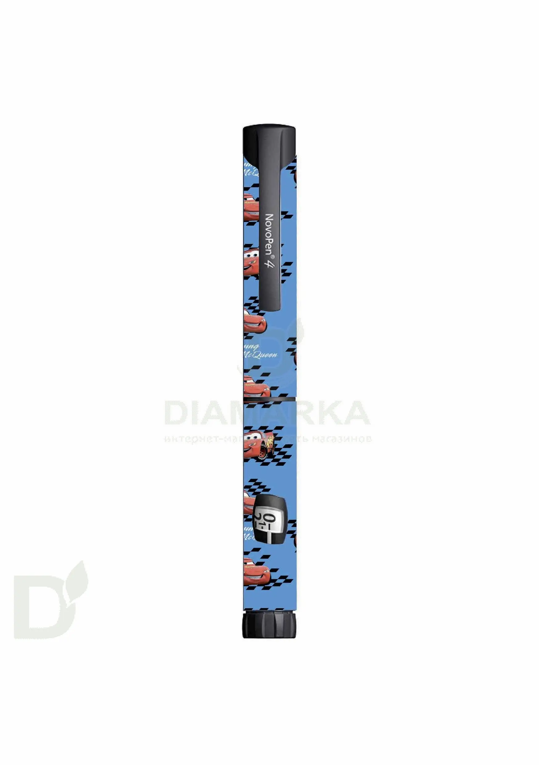 Наклейка на шприц-ручку НовопенЭХО и Новопен4