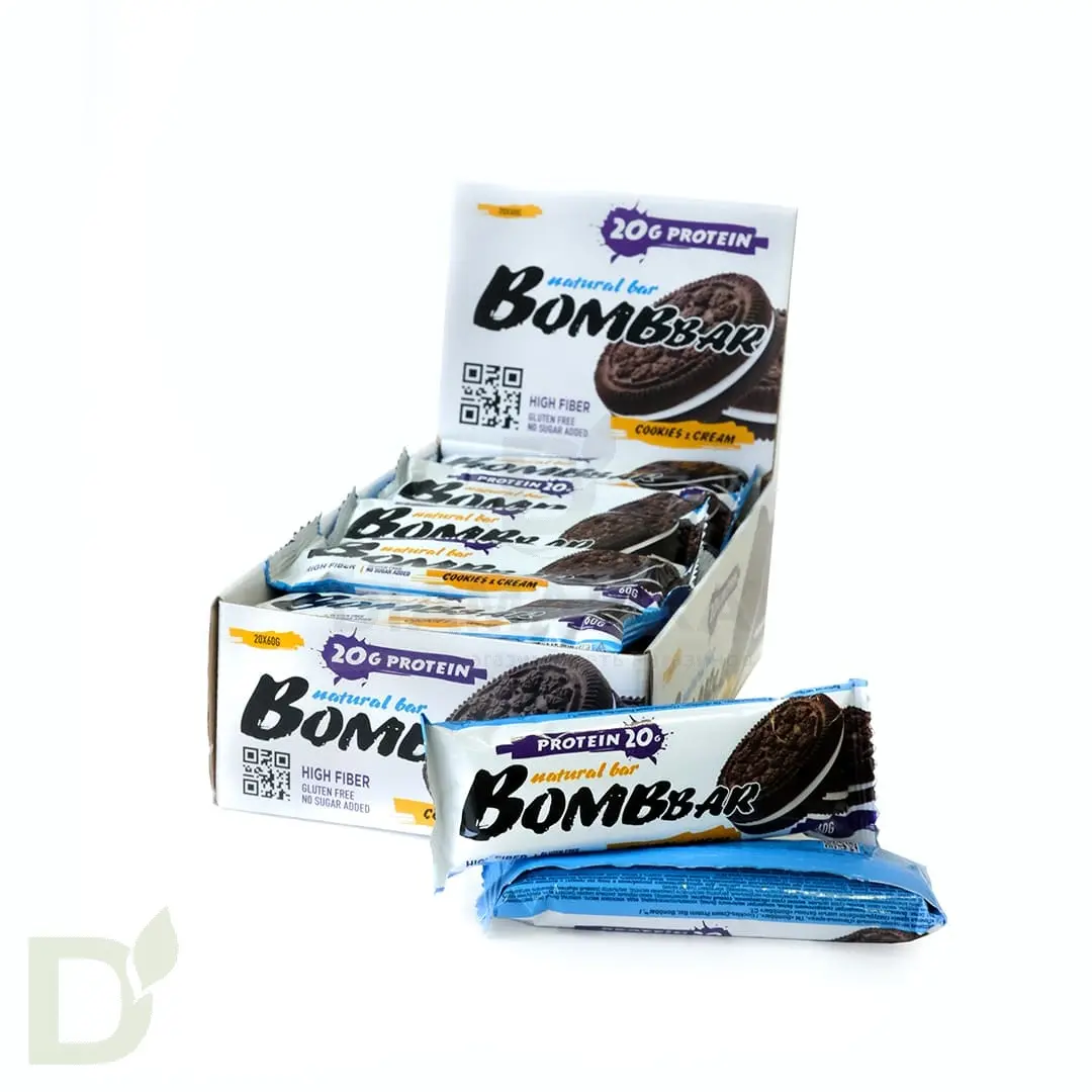 Батончик BOMBBAR Печенье с кремом 60 гр. в Санкт-Петербурге