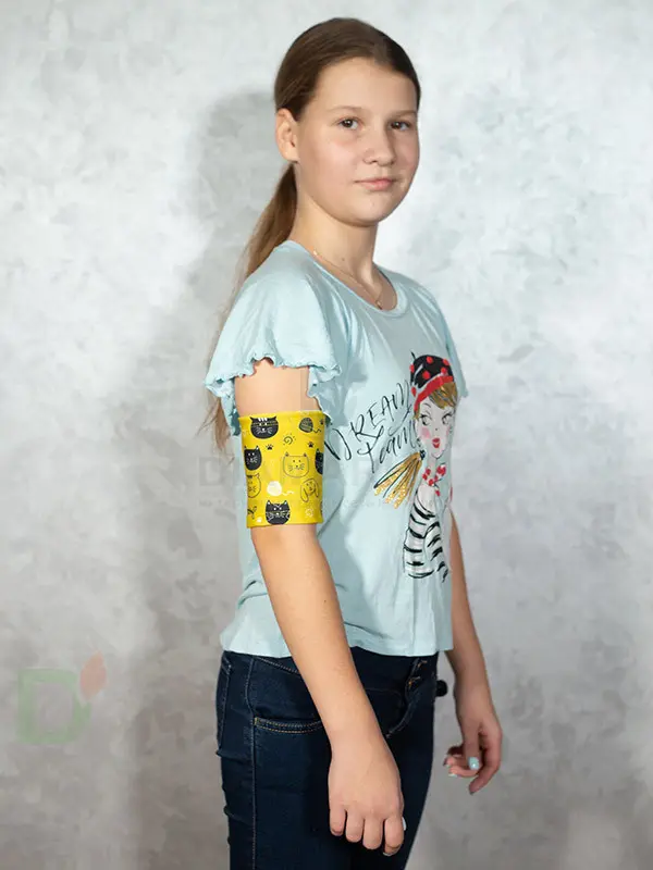 Повязка для сенсора на руку Insula Чёрные коты