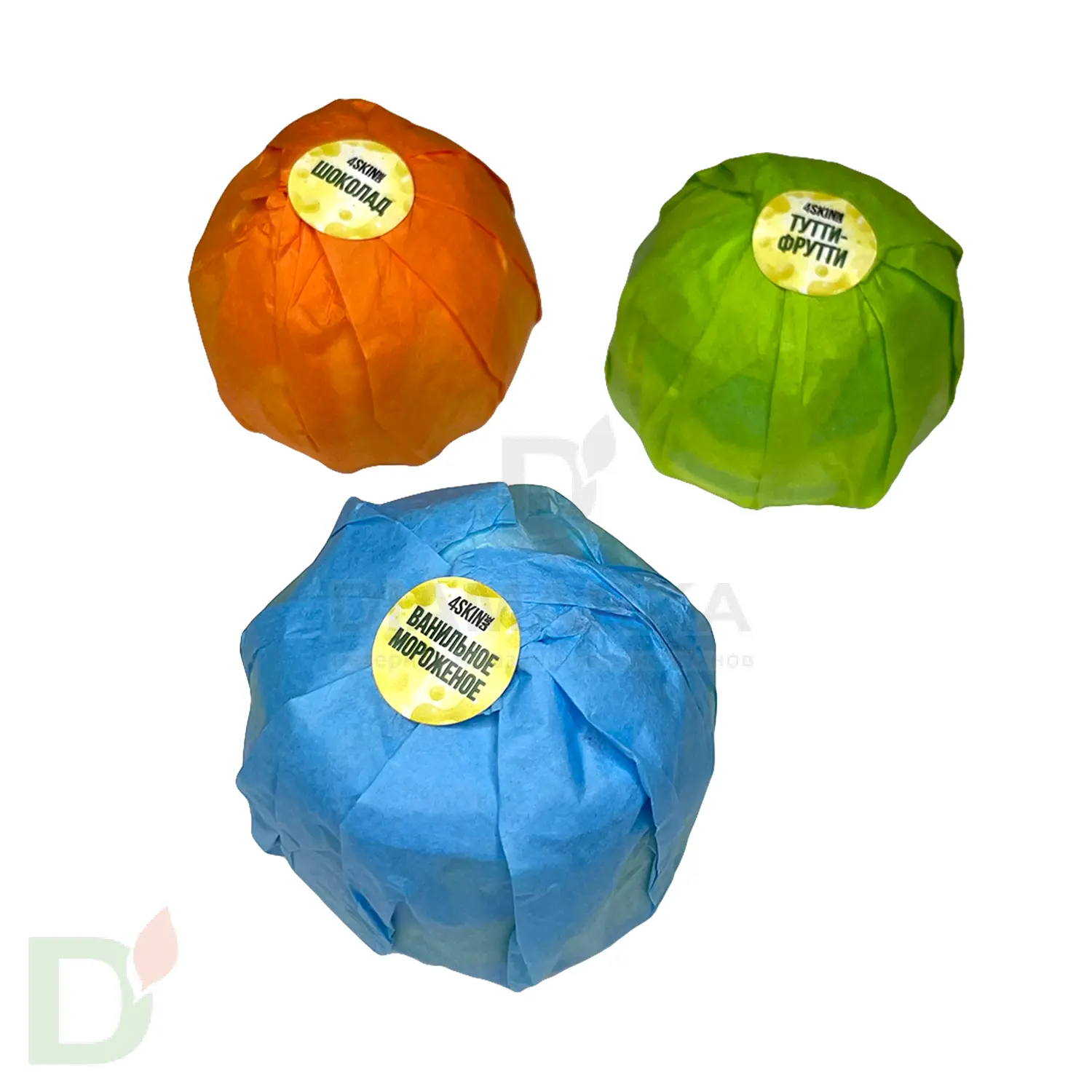 Бокс - Бомбочки для ванны детские (з шт в комплекте) в Санкт-Петербурге