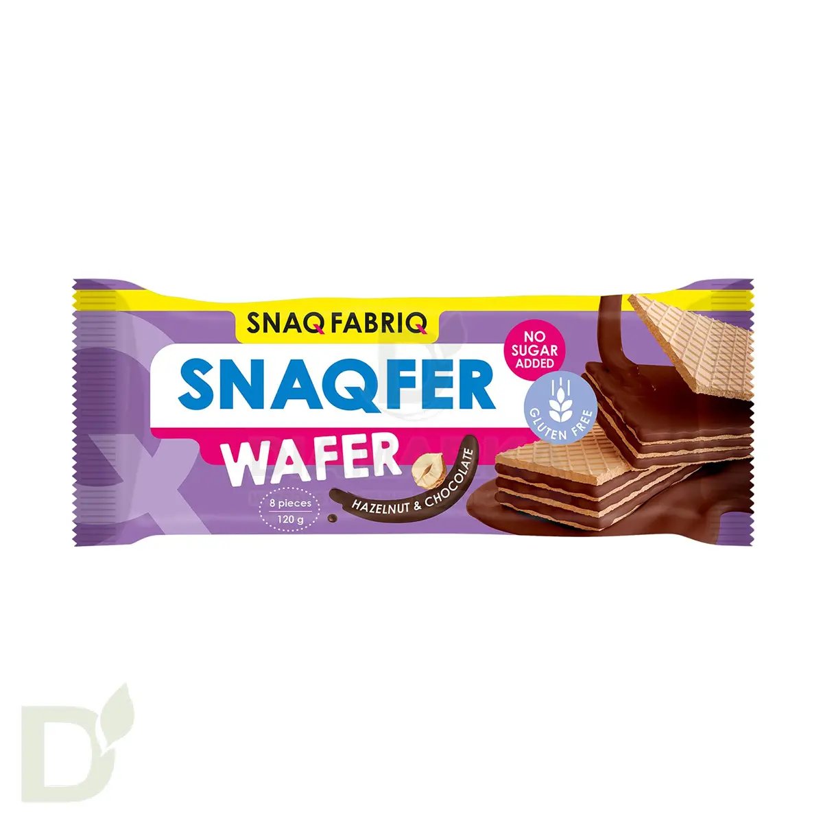Вафли Snaq Fabriq WAFER неглазированные шоколад-фундук, 120гр в Санкт-Петербурге